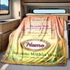 Strength Within Blanket Personalized Name Soft Comfortable Stylish Blanket Car Blanket Perfect For Travel Camping Outdoor Home Suitable For All