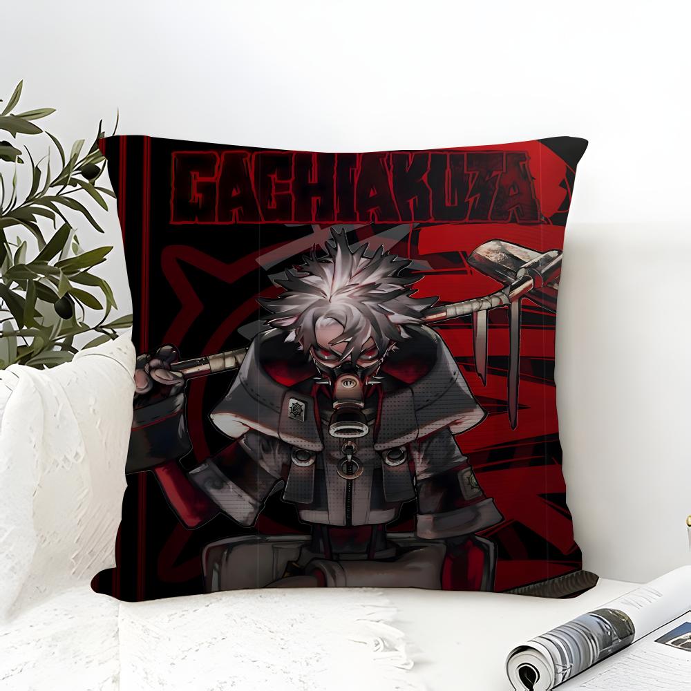 Dark Fantasy Comic G-Gachiakuta 1 Pillow Case Linen Pillow Case Sofa Home Decor Cushion Cover Cushion Cove