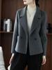 2025 Autumn/Winter Women's Double-Sided Wool Coat - Korean Style, Loose Fit, Short, Fashionable, Versatile.