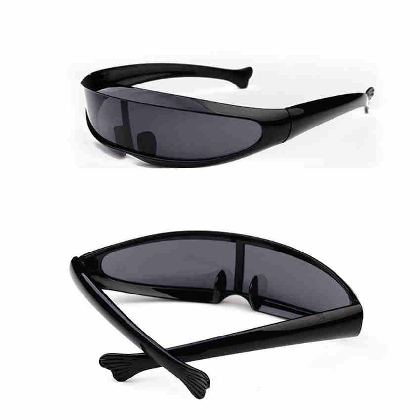 Personality Kids Sunglasses Laser Glasses Robots Glasses Child Eyewear UV400 Protrecter Mirrored