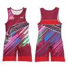 Tuta Singola da Wrestling per Uomo Donna Uniforme Alta Elasticità Tuta da Allenamento Competizione Freestyle