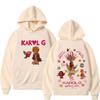Karol G Viajando Por El Mundo Tropitour 2026 Graphics Hoodie Unisex Fashion Sweatshirts Long Sleeves Casual Hip-hop Pullovers
