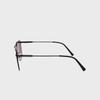 Ilsamsaemem Retro Aviator One-Bridge Tint Photochromic Sunglasses Black