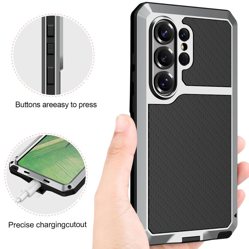 Drop-proof Airbag Stand Phone Case with Lens Protection for S23/S24 Ultra/S25/S26 - Hot Selling