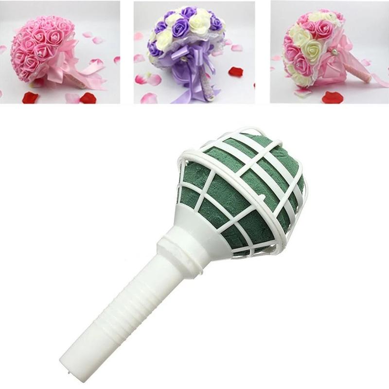 Wedding florals Handle Bouquets Holder for bride, florals Arrangements, and Party Decorations