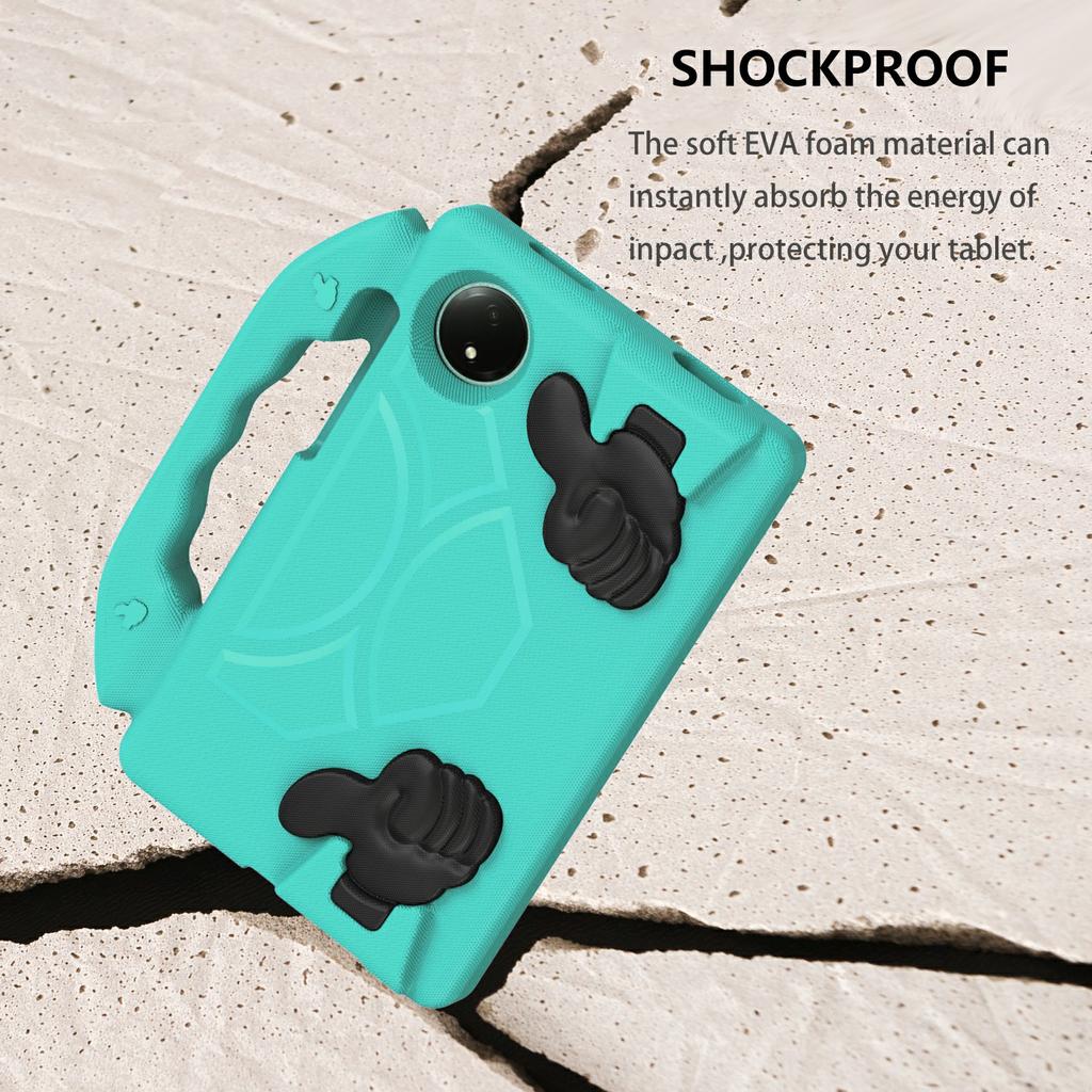 For Xiaomi Redmi Pad SE 4G 8.7 inch/Honor Pad X7 Case Thumb Kickstand Anti-Drop EVA Tablet Protective Cover
