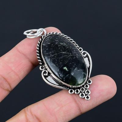 Wedding Gift For Her 925 Sterling Silver Natural Vasonite Gemstone Pendant