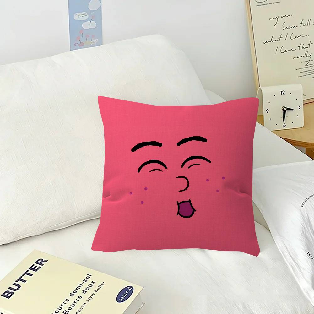 Anime Comedy Food A-Apple And Onion  Cushion Cover Car Throw Pillow Case For Sofa Car Christmas Gift