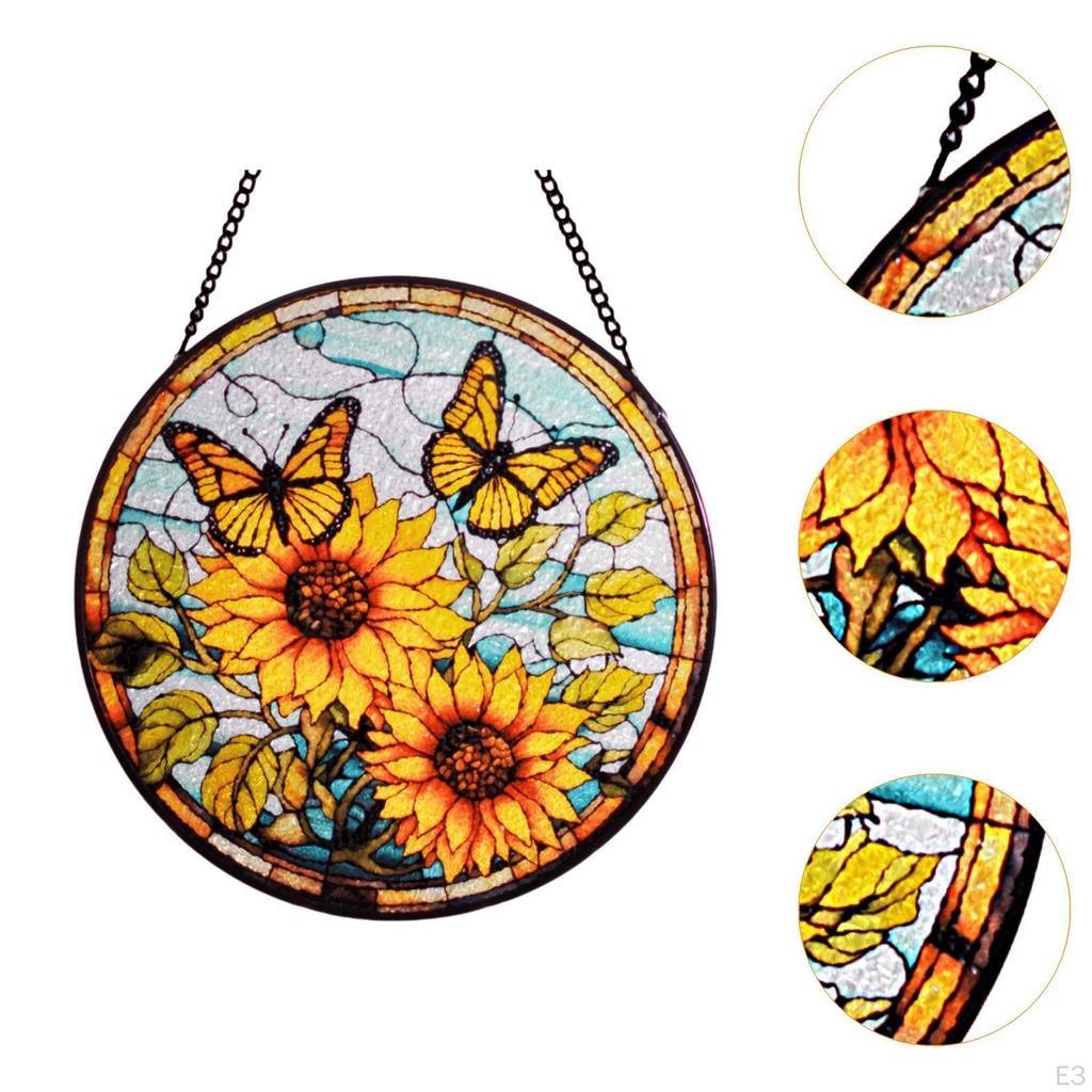 Decorative Sunflower Pendant for Office And Garden