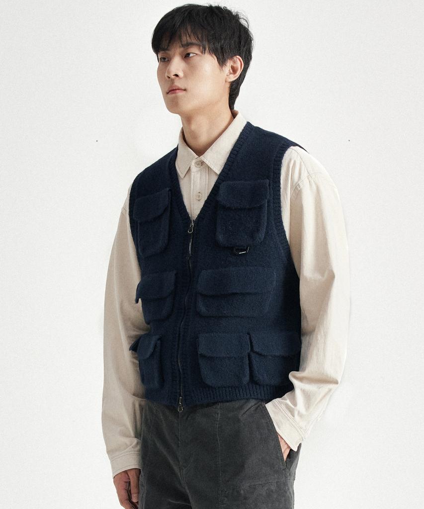 Helement Brighton Knit Vest (Navy)