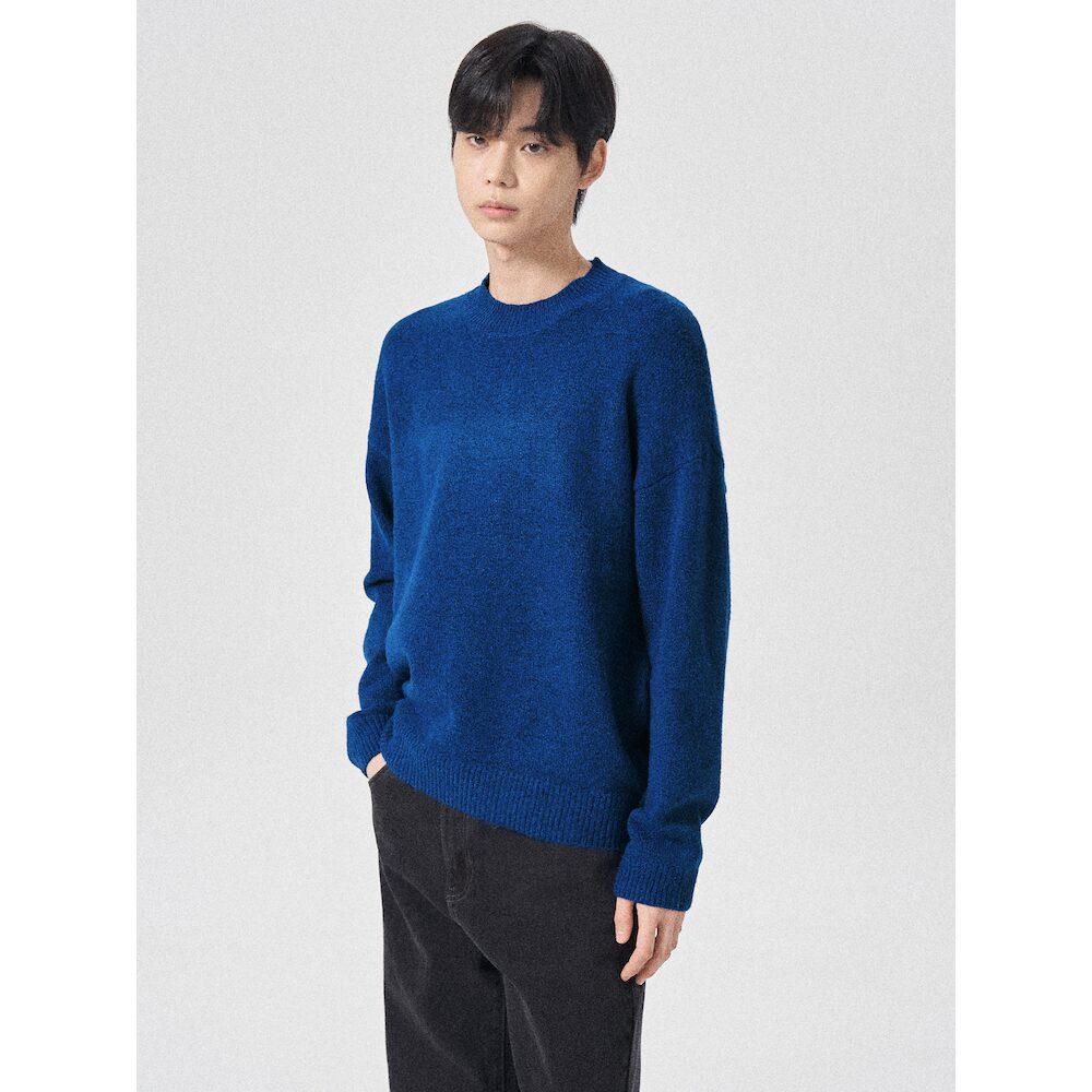 8Seconds Brushed Mock Neck Knit Blue Blue/Xxl