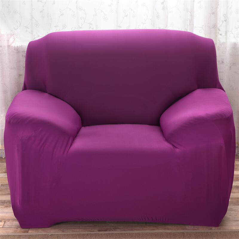Einfarbige Sofabezüge für Wohnzimmer, Polyester, elastisch, Eckcouch-Schonbezüge, Stuhlschutz, 1/2/3/4-Sitzer
