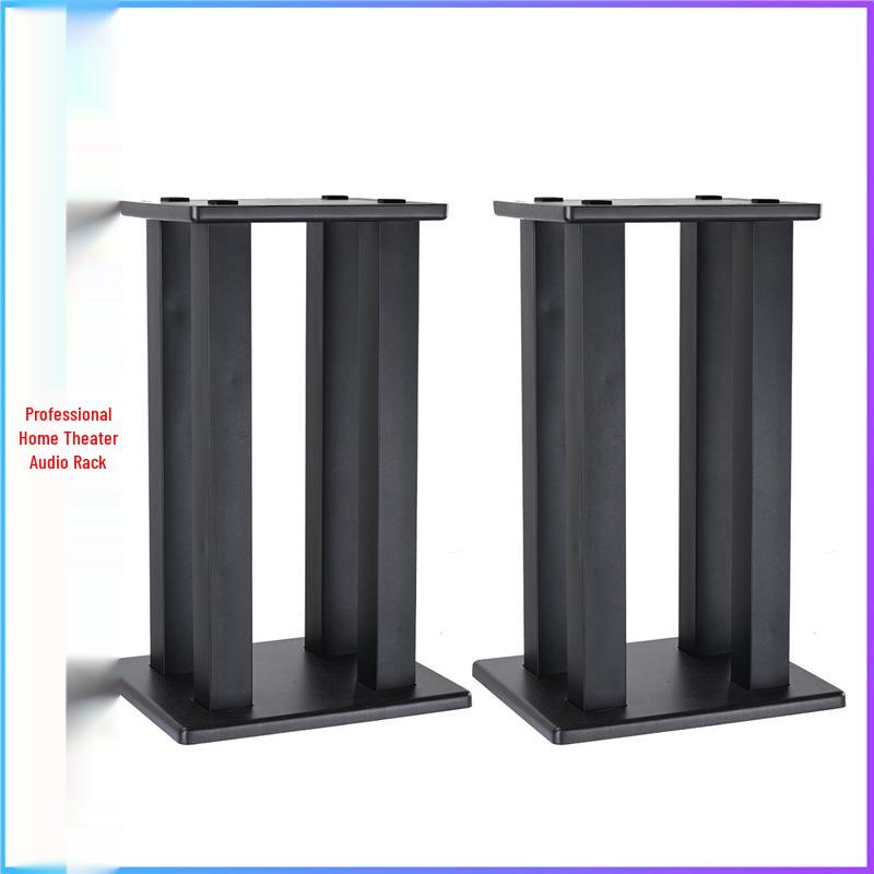 Metal Column Floor Stand for Surround Sound or Projector, Ideal for KTV and Villa Settings.