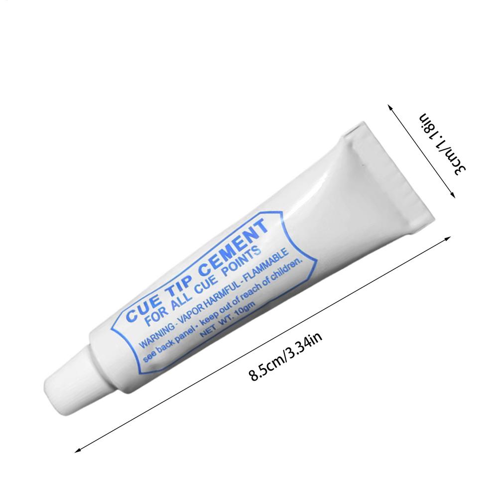 Billiard Cue Tip Glue Billiard Cue Repair Pool Billiard Pool Cue Tip Repair & Accessory Increase Friction Cue Tip Repair Tools
