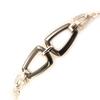 Les Trésors De Lily [L4623] - Silver Bracelet 'Sissi' Black White Silver (rhodium-plated) - 50x10 Mm
