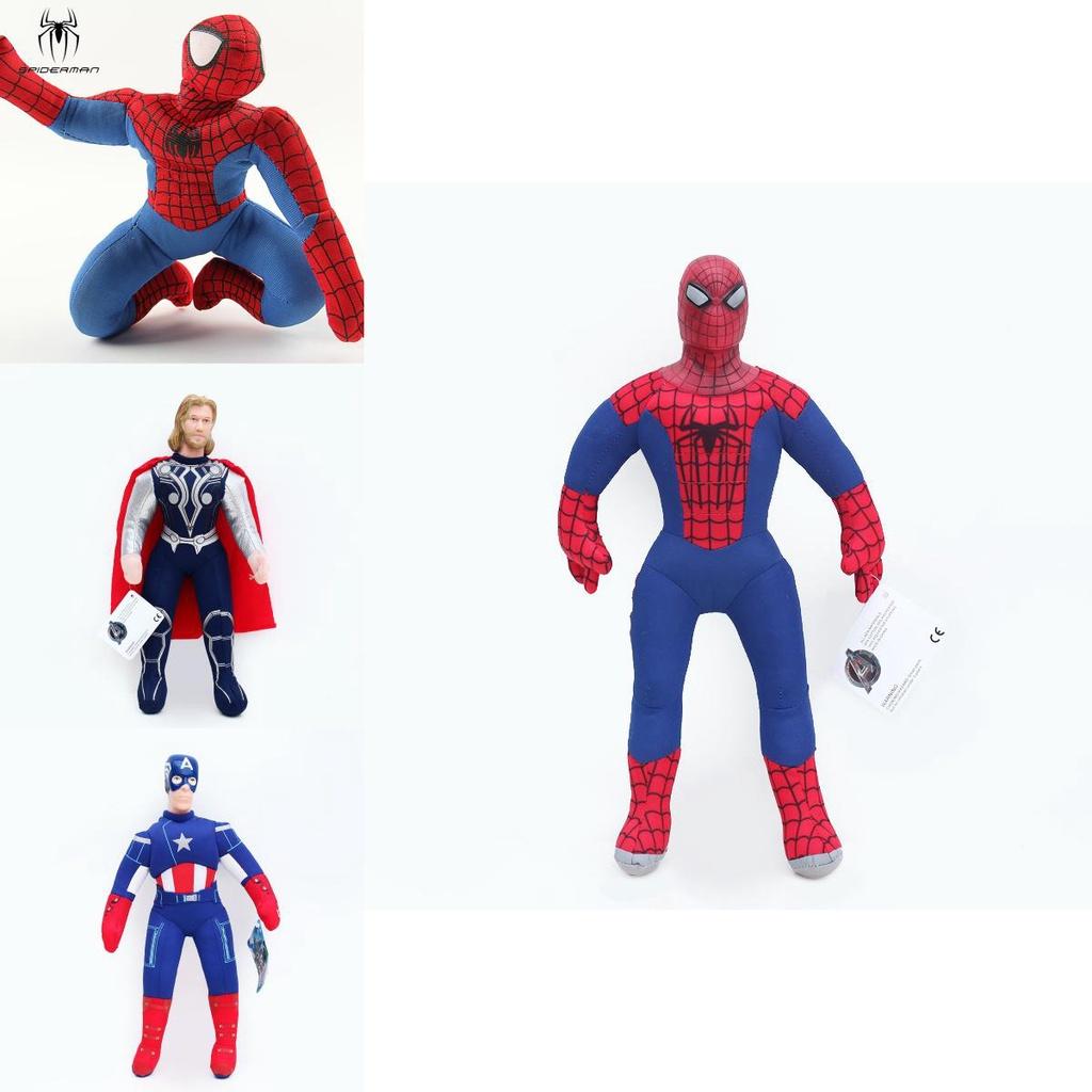 Premium Quality Avengers Plush Toys Featuring Soft Thor Hulk And Captain America Dolls For Kids