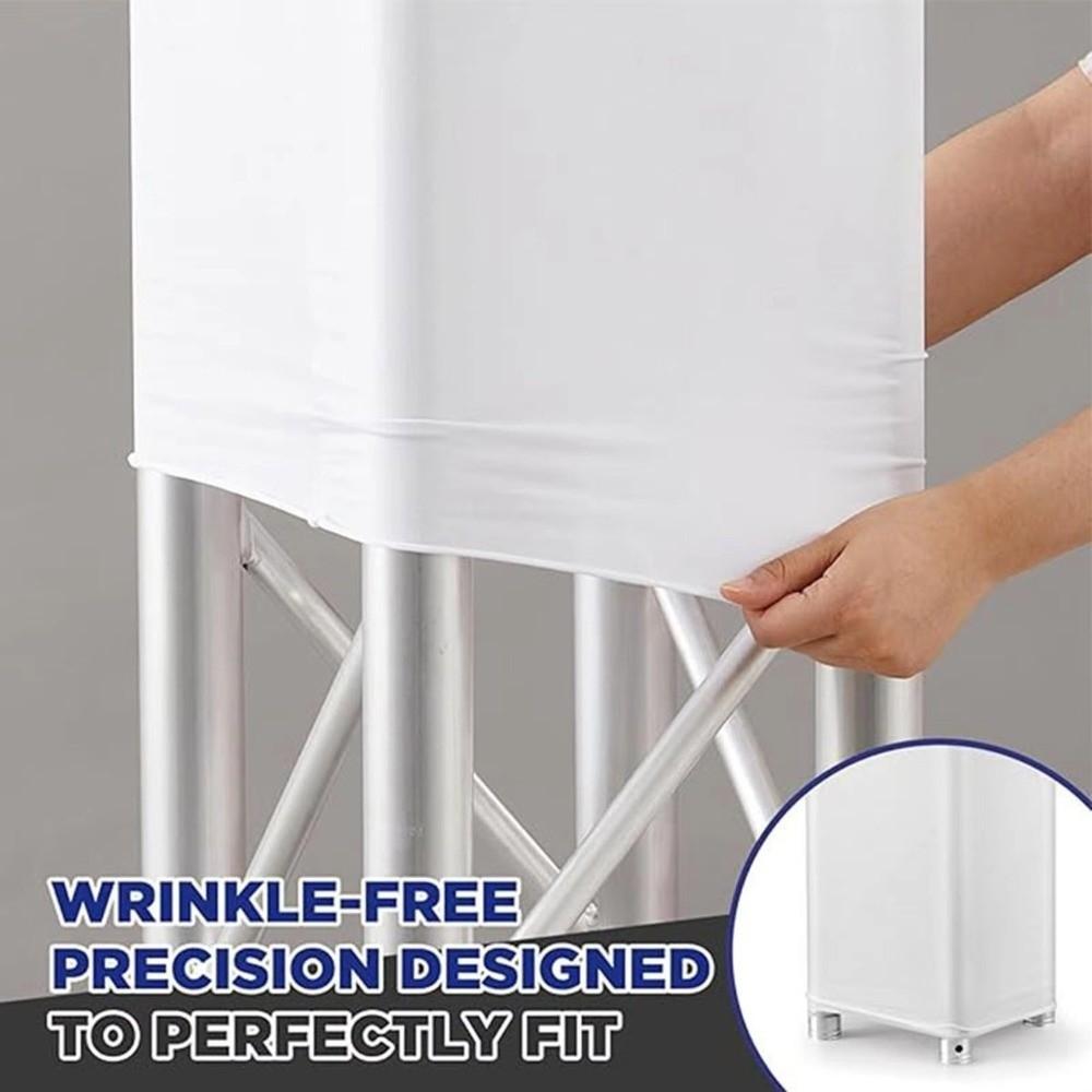 2pcs Easy Installation Scrim Sleeves 2M Decorative Truss Sock Truss Cover For Concert Performance