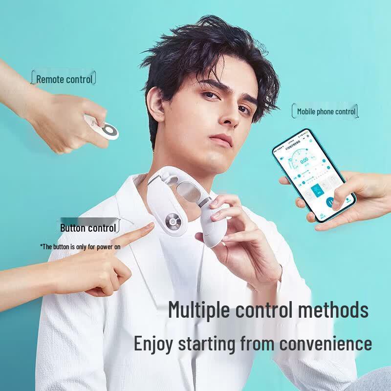 SKG Smart Neck Massager with Heat and Pulse CN Plug (adapter Included)