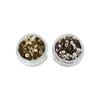 Metallic Copper Coin Nail Sequins - Super Flash Mirror Effect DIY Nail Art Accessories