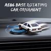 Dönen Ae86 Drift Araba Jiroskop Süslemeleri Klasik Araba Modeli Heykeli Yarış Drift Gösterge Paneli Orta Konsol Süsleme Hediyeleri