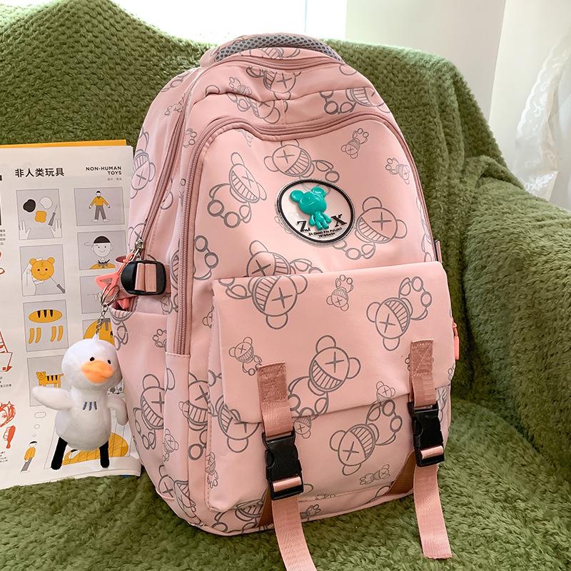 Children Elementary School Students Girls Junior High School Students Printed Backpack College Students High School Students Backpack