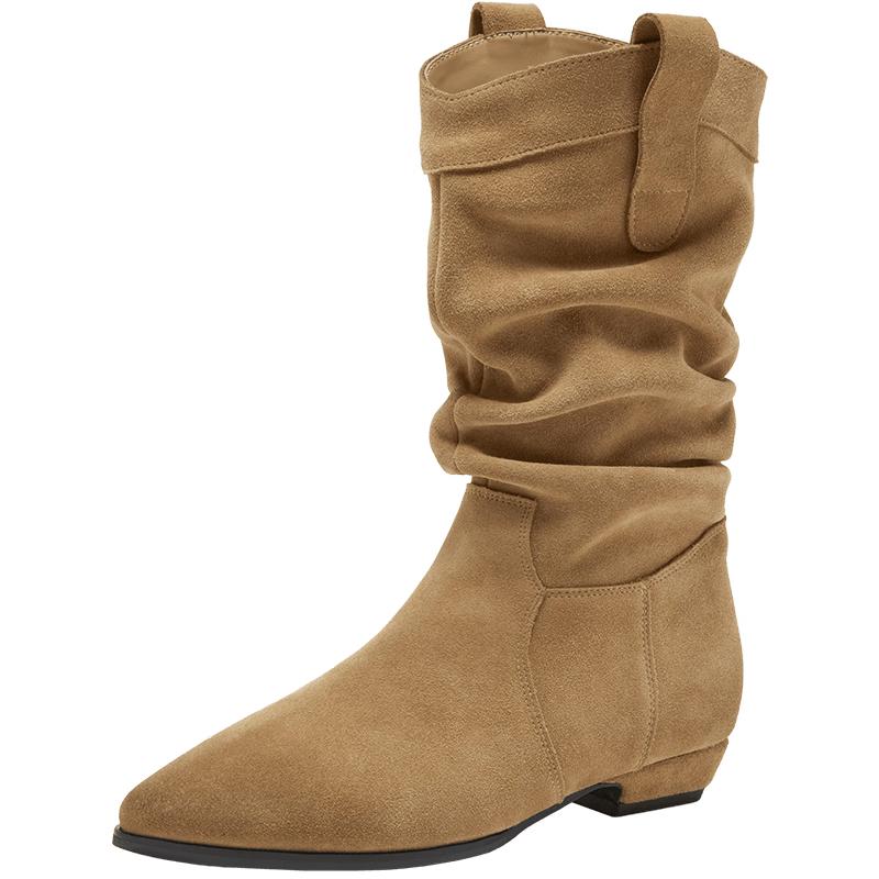 Bata Women s Split Leather Western Boots 36