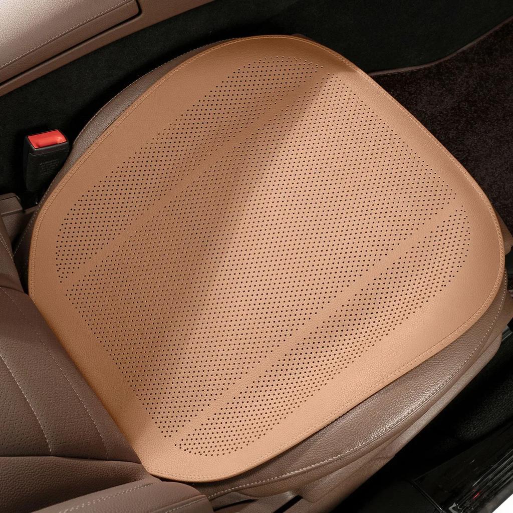 Car Seat Cushion Universal Four-season One-piece Half-pack Seat Ventilated and Breathable Summer Rear Seat Cushion Cover Set