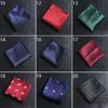 Fashion Paisley Pocket square embroidery Hankies Chest Towel Men handkerchief
