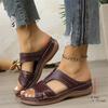Women's Fashionable Casual Plus-Size Slide Sandals