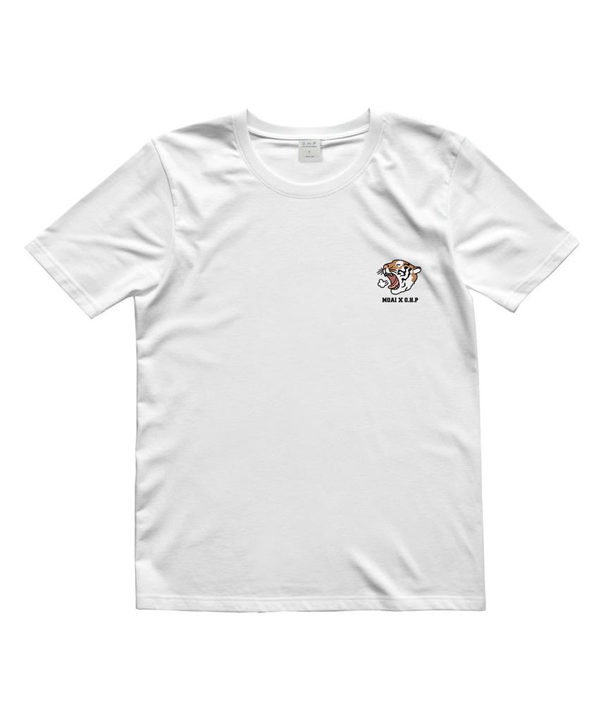 ONEHUNDREDPERCENT FOR WOMAN Ohpxmoai Tiger Women Basic Short Sleeve T-Shirt P
