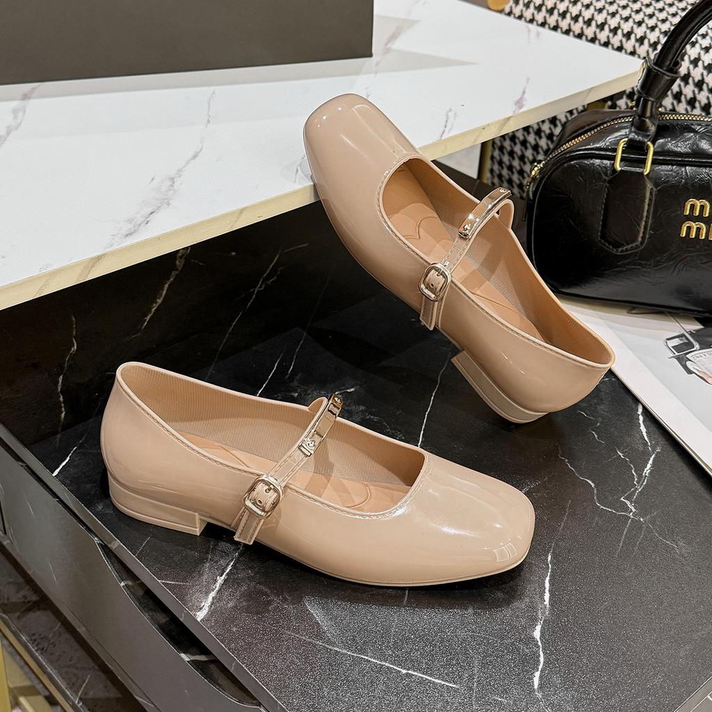 Mary Jane shoes small fragrant style retro shoes shallow mouth single shoes temperament single shoes Mary Jane