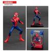 4 Inches  ZD Action Figure Toy Iron Man Scarlet Spider Miles Morales Spider-Man Venom Gwen Anime Movable Doll Model Gift