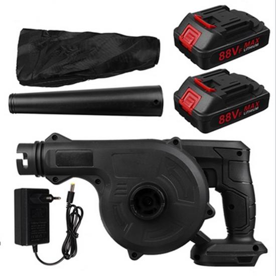 1000W 2 In 1 Cordless Electric Air Blower Vacuum Cleannig Blower Blowing & Suction Leaf Dust Collector For Makita 18V Battery