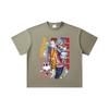 260 GSM Double Yarn 32 Count 100% Cotton Dandadan V25 Okarun Print Unisex Heavy Cotton T Shirt