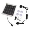 Solar Water Pump Kit 20W Submersible for Fountain Pond Bird Bath Irrigation Adjustable Water Volume