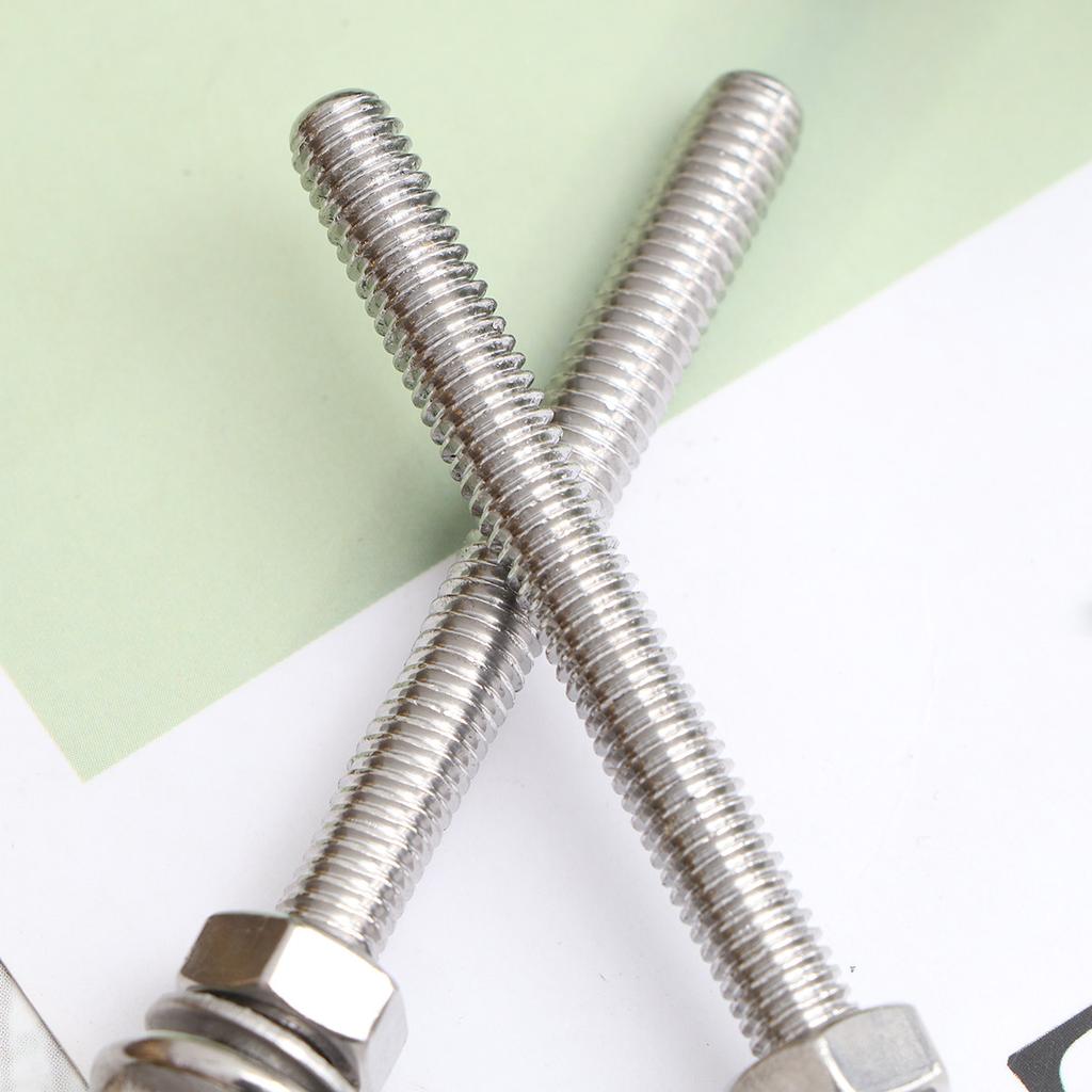 Stainless Steel Lifting Eye Bolts M10 X 100 Swing Eyebolts Ring Hook Bolt Nut Screw Fasteners 316 Grade Hook Bolt