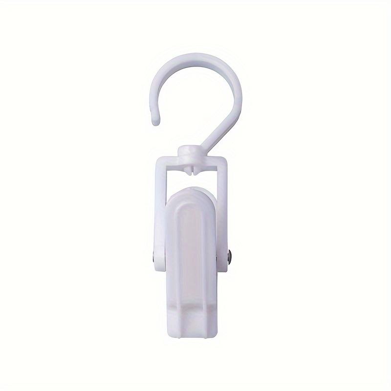 

6PCS Rotatable Clothes Hat Clip Hook Curtain Storage Clip Home Drying Clamp Multi-Functional Home Organization Tool