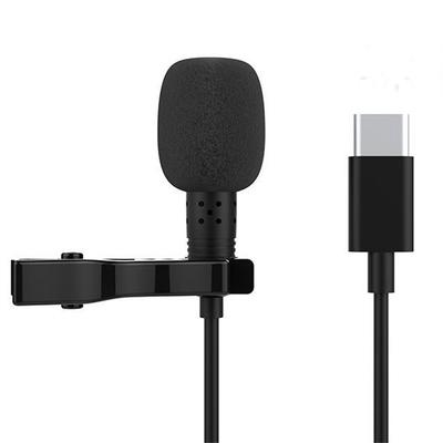 Recording Mobile Phone Condenser Mic Clip On Small Microphone Lapel Microphone Lavalier Microphone