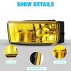 E36 Fog Lights For -BMW M3 (E36) 3 Series 1992-1999 Fog Lamps Replacement Assembly 1 Pair (Yellow Lens)-M53K