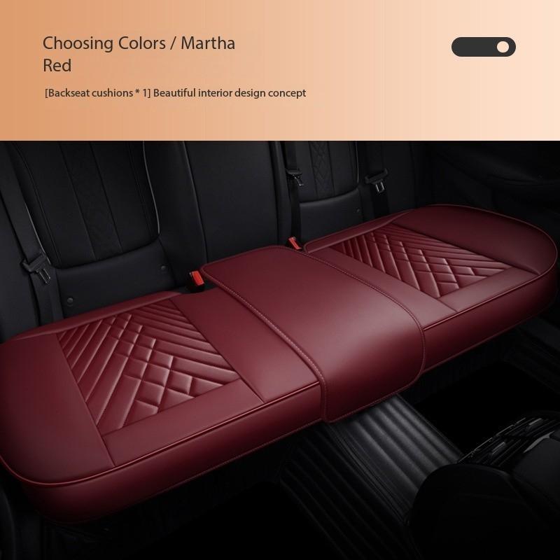 Leather Car Seat Cover Universal Front Seat Protector Seat Cushion For Ford Fusion, Ssangyong Actyon Sport, Jaguar 7, Jaguar XE
