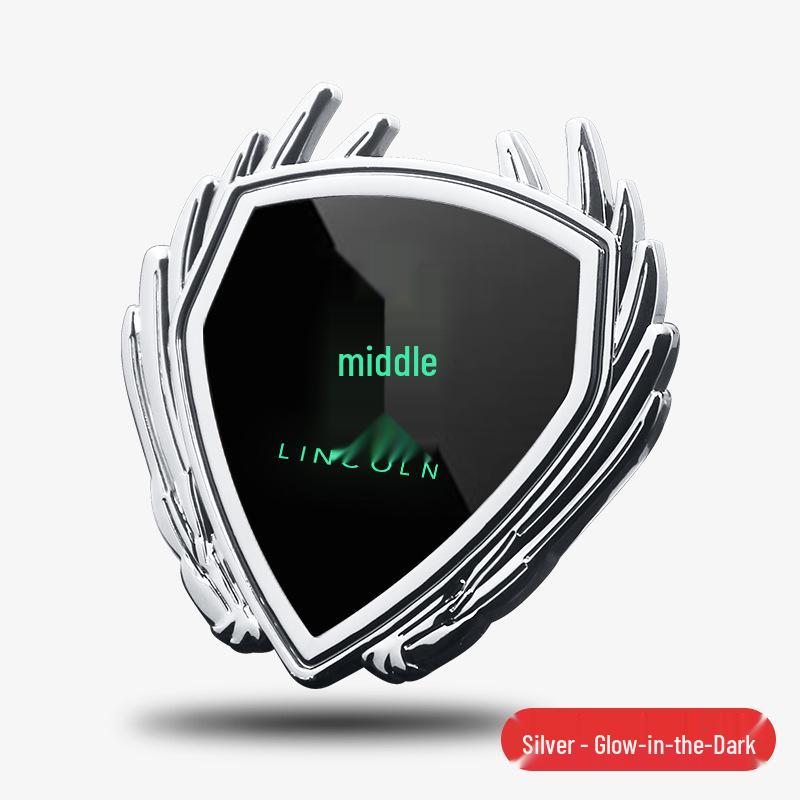 Lincoln Adventure MKC Aviator MKT Car Metal Badge Side Window Logo Sticker