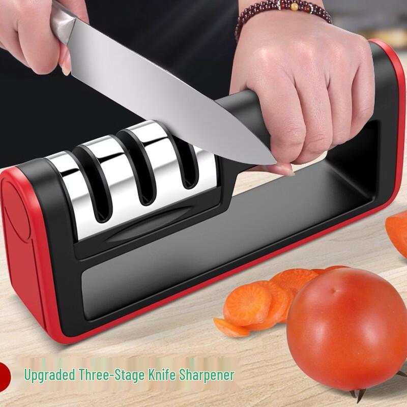 Yu Wei Kang 3-Stage Manual Kitchen Knife Sharpener