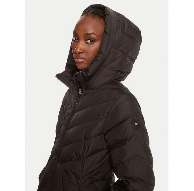 Tommy Hilfiger Chevron Down Jacket WW0WW42622 Black Regular Fit