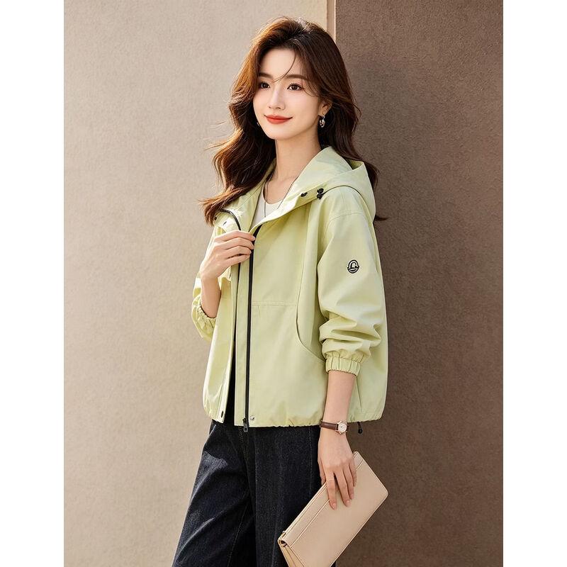 D.F.DEAR Women's Hooded Casual Jacket
