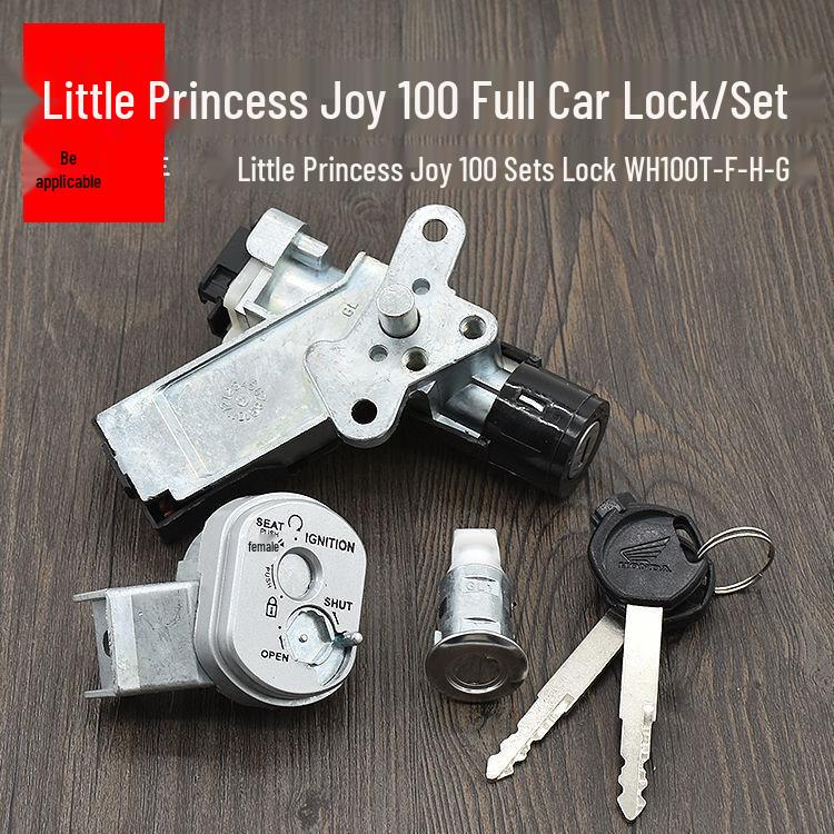 Little Princess Joy 100 Motorcycle Anti-theft Lock Set WH100T