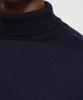 Andeleusenandeleusen Marine Turtleneck Navy Blue