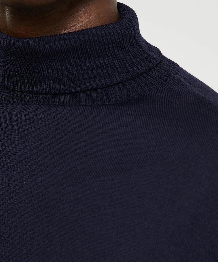 Andeleusenandeleusen Marine Turtleneck Navy Blue