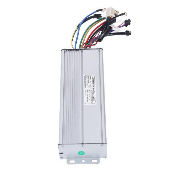 Mountain Bike Controller for 50A 48V 1500W 2000W 3000W Brushless Motor with SM Plug Light Cable 