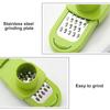 Multifunction Garlic Press Mini Ginger Grinding Grater Slicer Cutter Kitchen Accessories