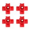 40PCS Chicken Waterer Nipples Plastic Steel Automatic Poultry Nipple Waterer with Drill Bit for